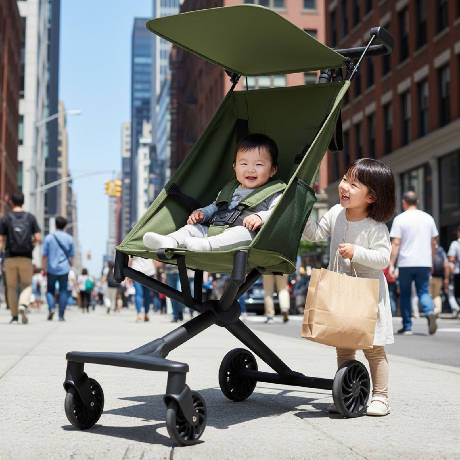 Japan Tokyoite Lightweight Durable Foldable Stroller For Baby With ...
