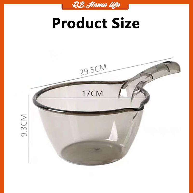 COD Transparent Plastic water dipper big dipper tabo timba dipper tabo ...