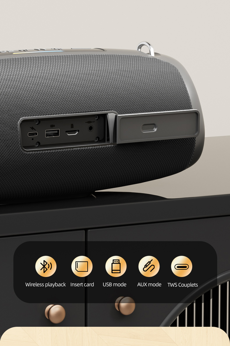 HEAVY BASS-13 TWS V5.3 Powerful Audio with Multiple Playback Mode ...