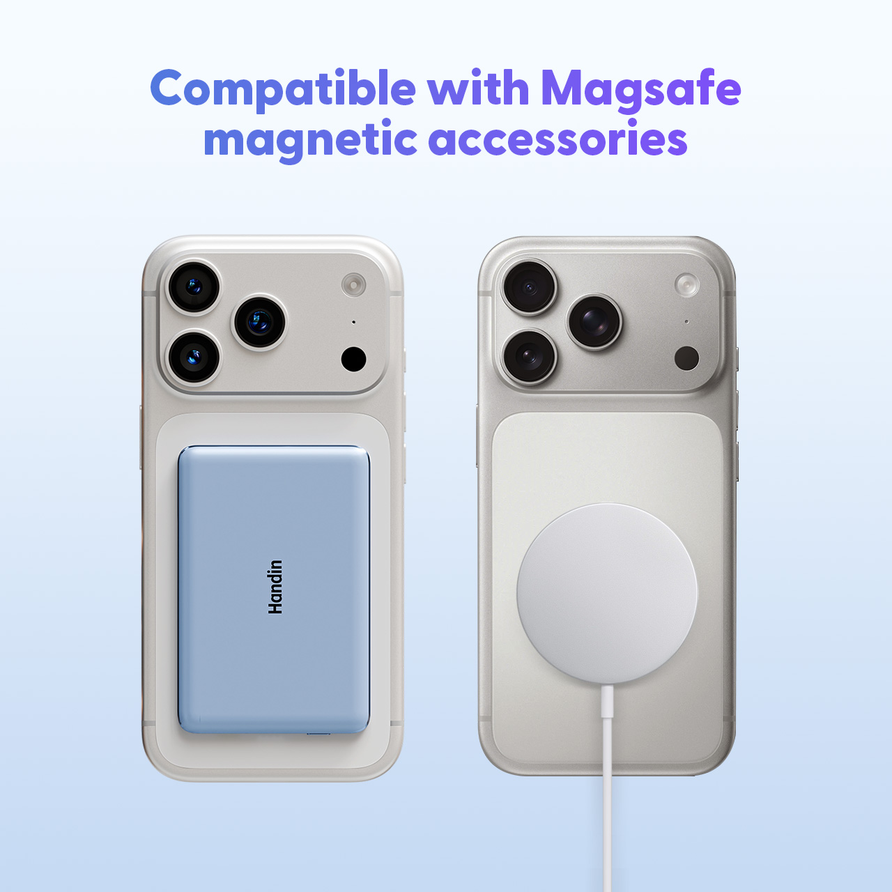 Handin Magnetic Ring Stainless SteelUniversal For MagSafe Wireless ...