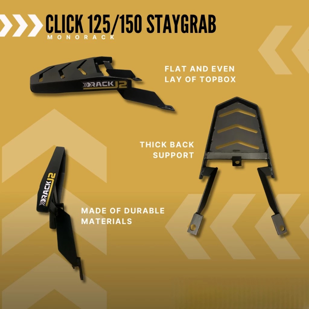 Bracket For Honda Click 125/150/160 &V1/V2/V3/V4/V5/Vario Stay Grab Bar ...