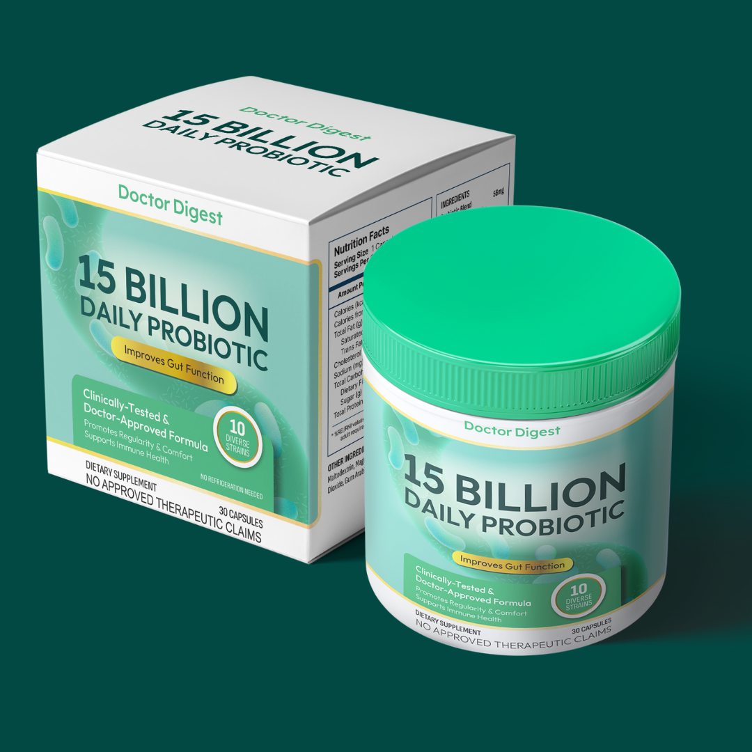 Doctor Digest 15 Billion Daily Probiotic Pills 3 Capsule Pouch | Shopee ...