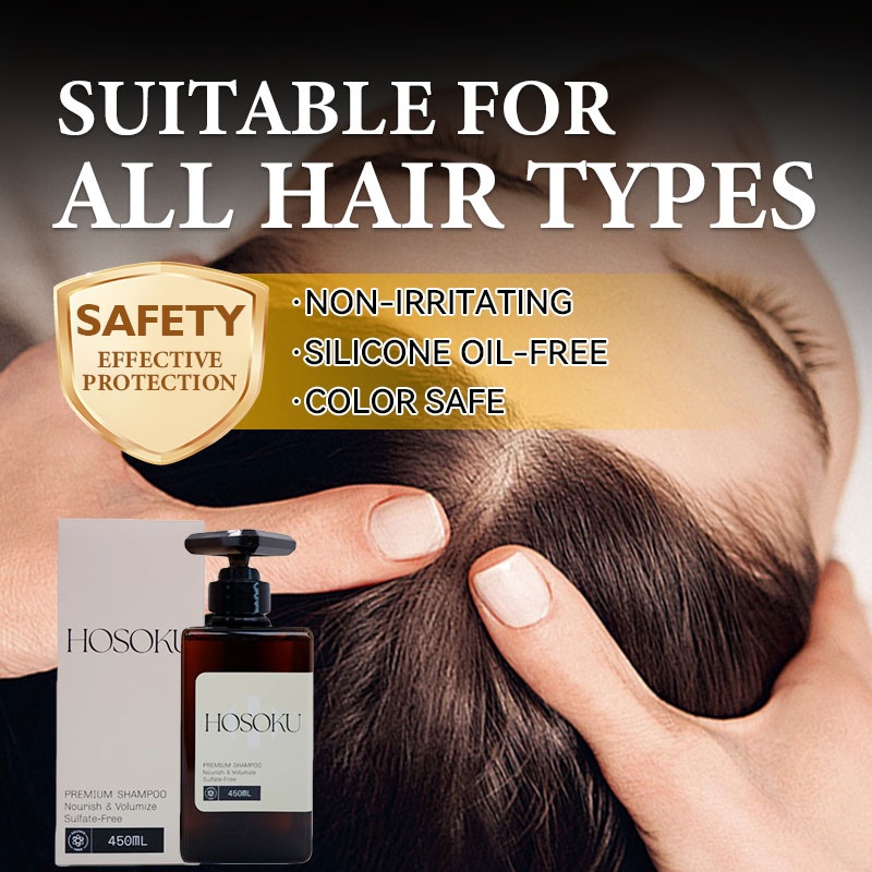 HOSOKU Hair Growth Shampoo and Conditioner to Reduce Hair Fall and ...