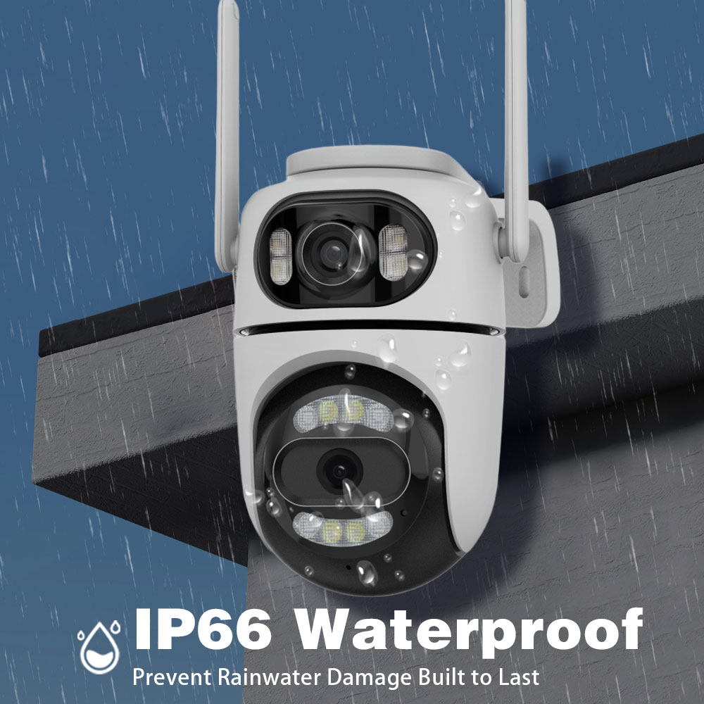 iCsee 12MP WiFi IP Camera with Automatic Tracking and Night Vision ...