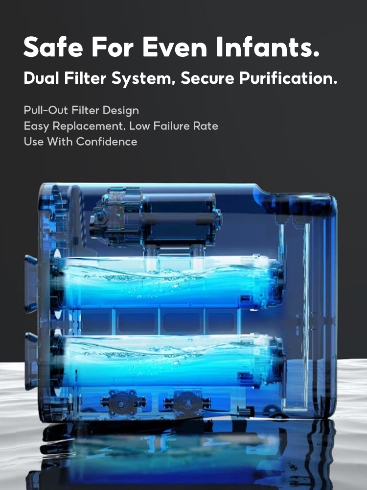 Tixx All-in-One Water Purifier RO Reverse Osmosis Machine PPC+RO Safe ...