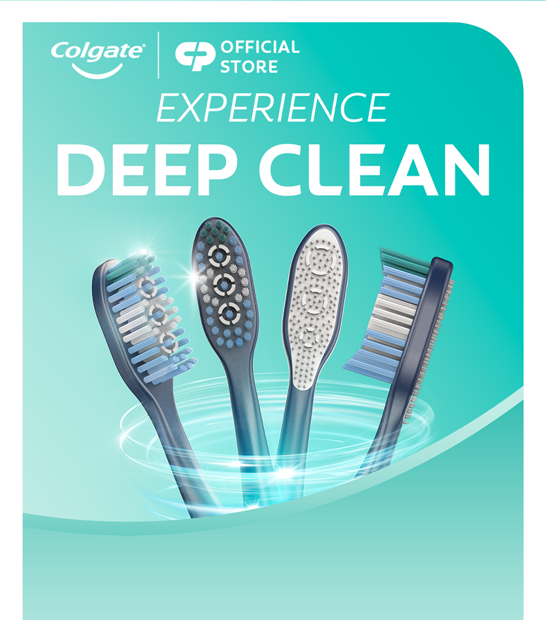 Colgate 360° Toothbrush with Polishing Cups Whole Mouth Clean, Soft ...