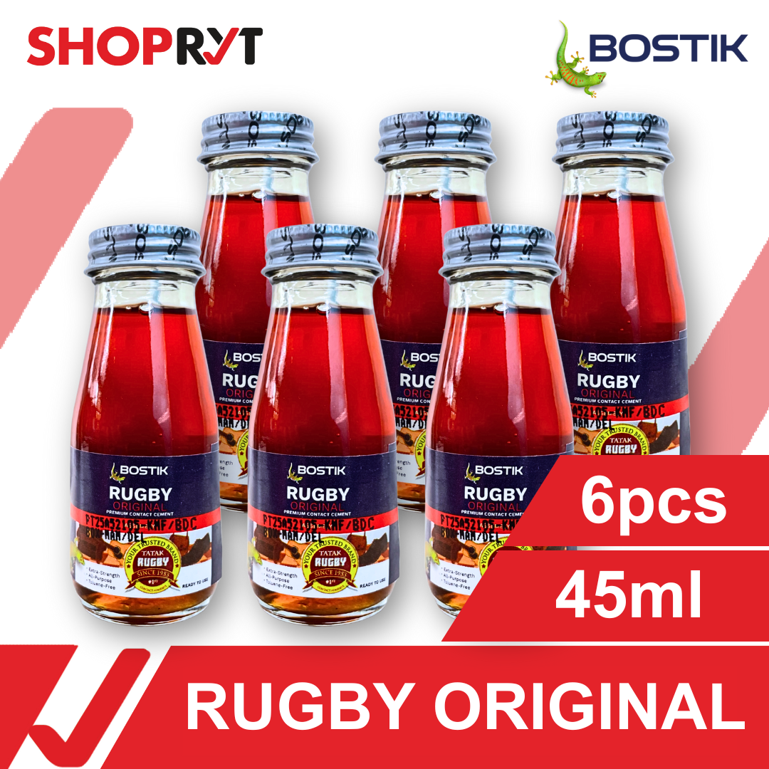 Bostik Rugby Original 45ML (Bonding of rubber, leather, rubber foam ...