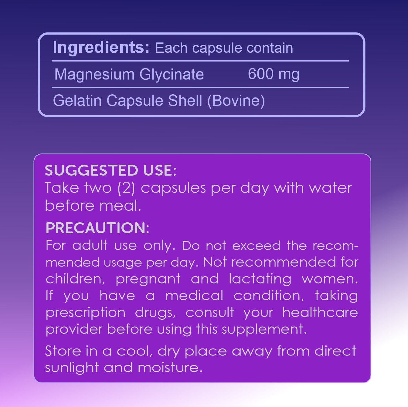 TOPNutrition® Magnesium Glycinate 60 Capsules | Shopee Philippines