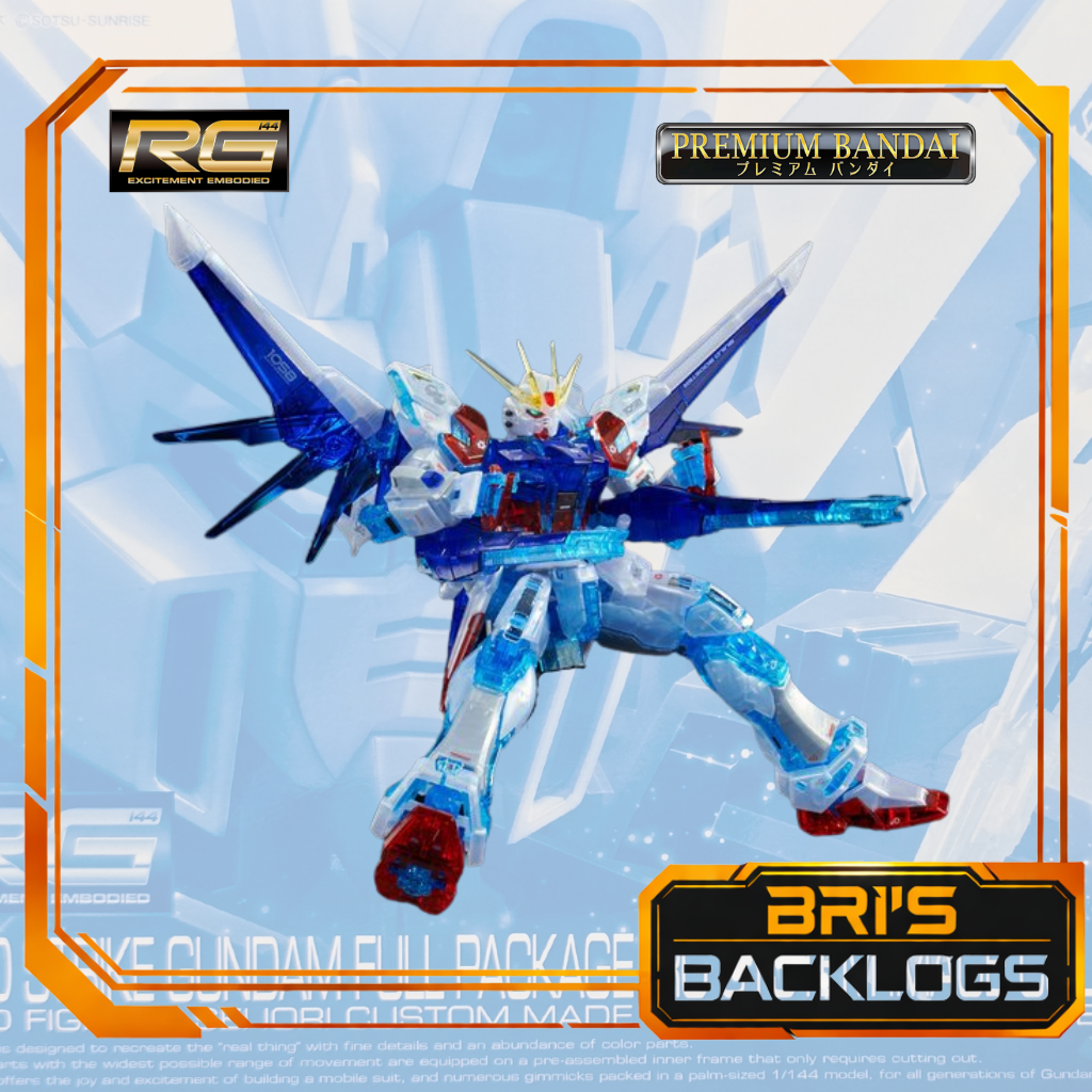 PB RG Build Strike Gundam Full Package System Image Color - Bri ...