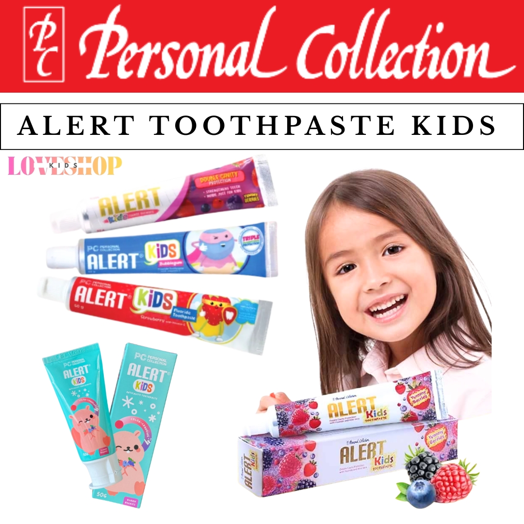 Alert Kids Toothpaste with Triple Immune Teeth Protection, 50g | Shopee ...