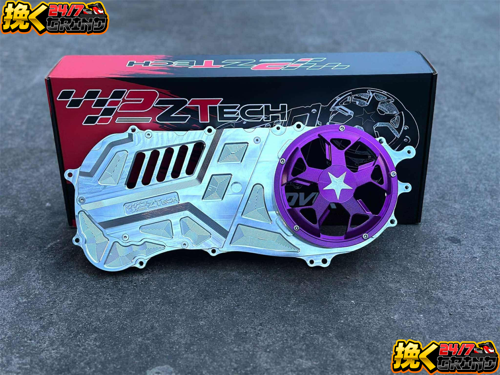 Pz Tech CNC Crankcase Cover Nmax v2 / Aerox v2 SLOTTED | Shopee Philippines
