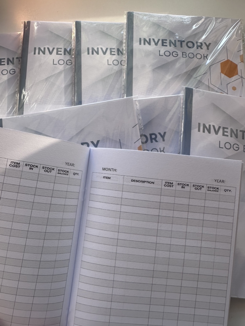 Stock Record Book – Business Inventory Tracker for Products, Sales ...