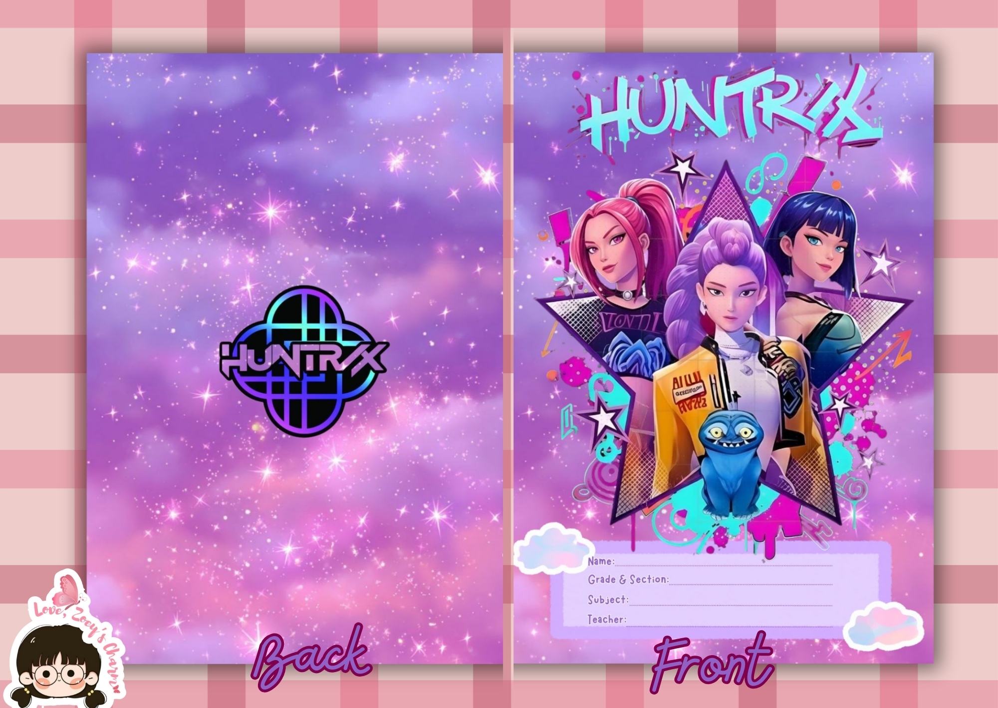 CUSTOMIZE HUNTRIX NOTEBOOK, STAPLED WRITING/COMPOSITION, A5 SIZE ...