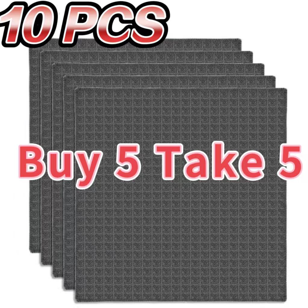 Microfiber Cleaning Cloth Multipurpose Absorbent Towel QuickDrying Dish ...