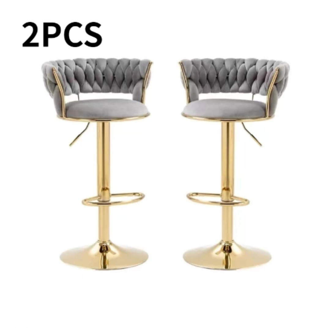 （COD）Bar Chair And high Stool Bar Can Be Lifted And Light And The Back ...