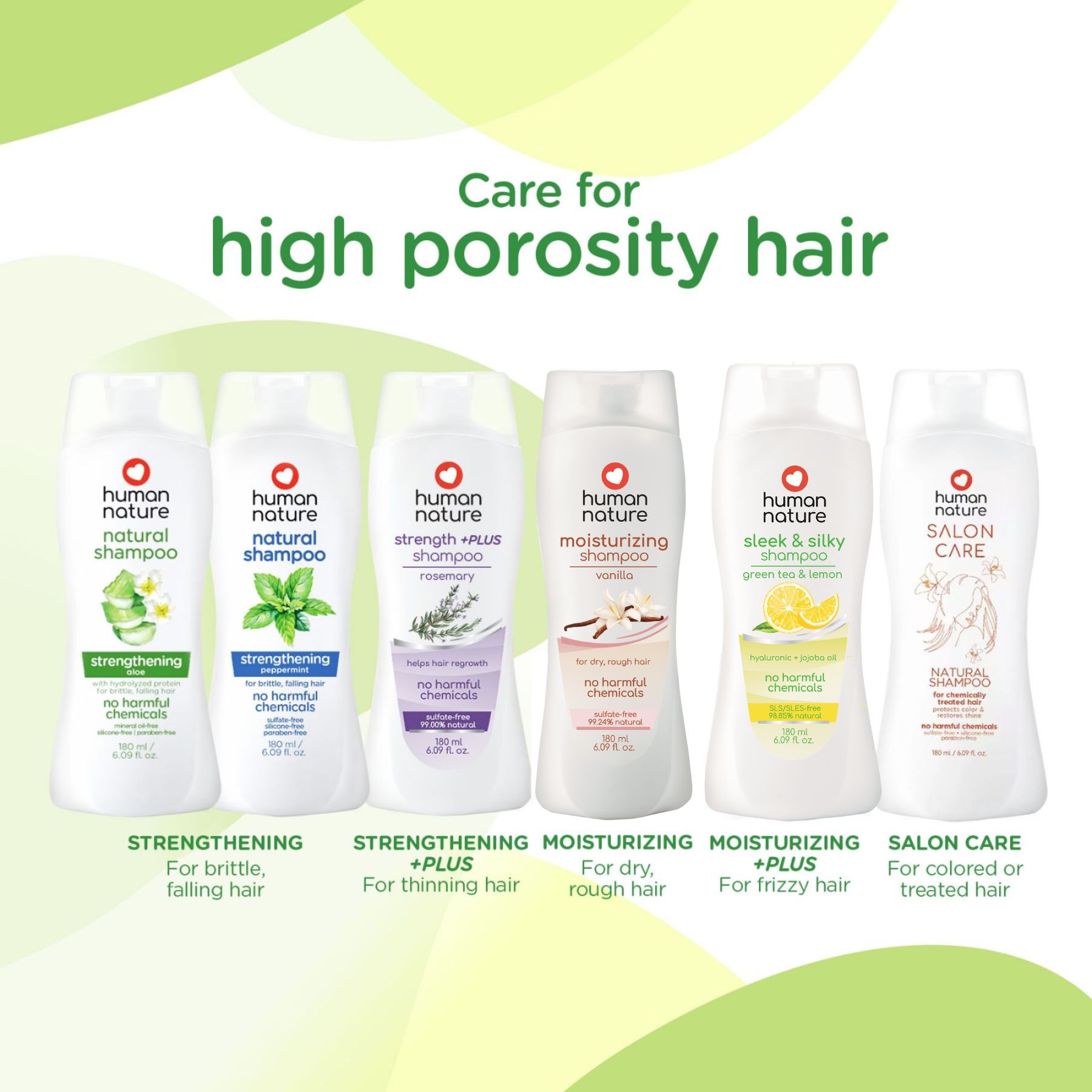 Human Nature Strength +PLUS Shampoo with Rosemary BUNDLE OF 3 | Shopee ...