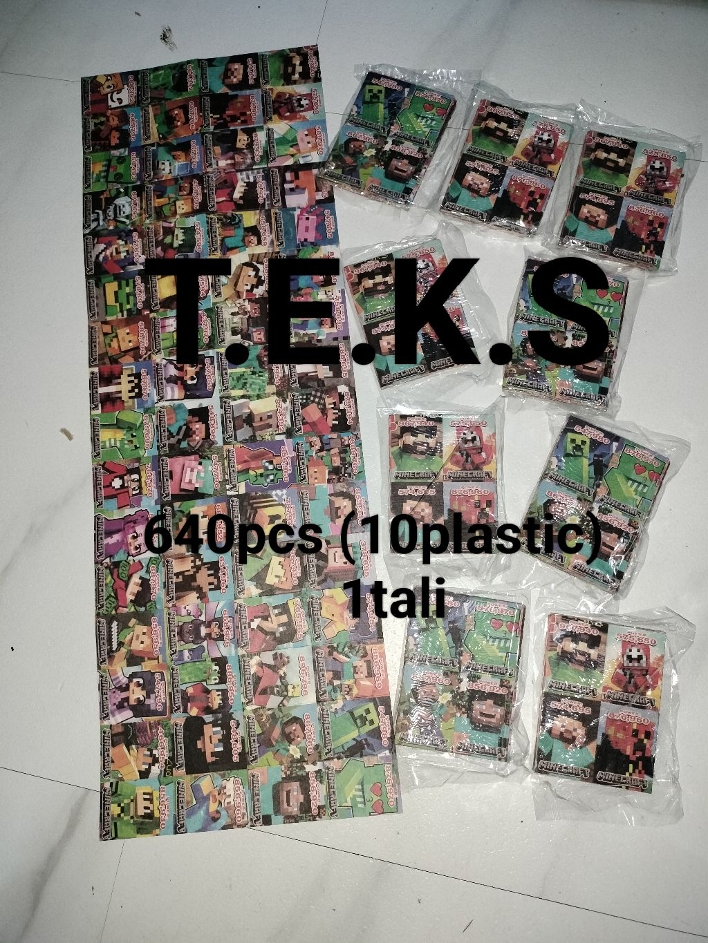T.E.K.S card toy classic 640pcs Tex /teks trading cards | Shopee ...
