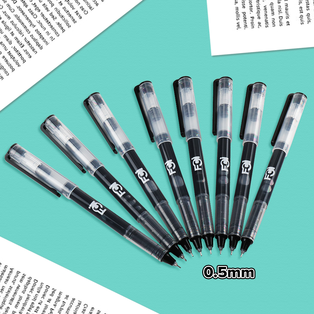 FCI Black Ink Sign Pen 0.5mm SS Pipe Ink Super Ink Sign Pen For School ...