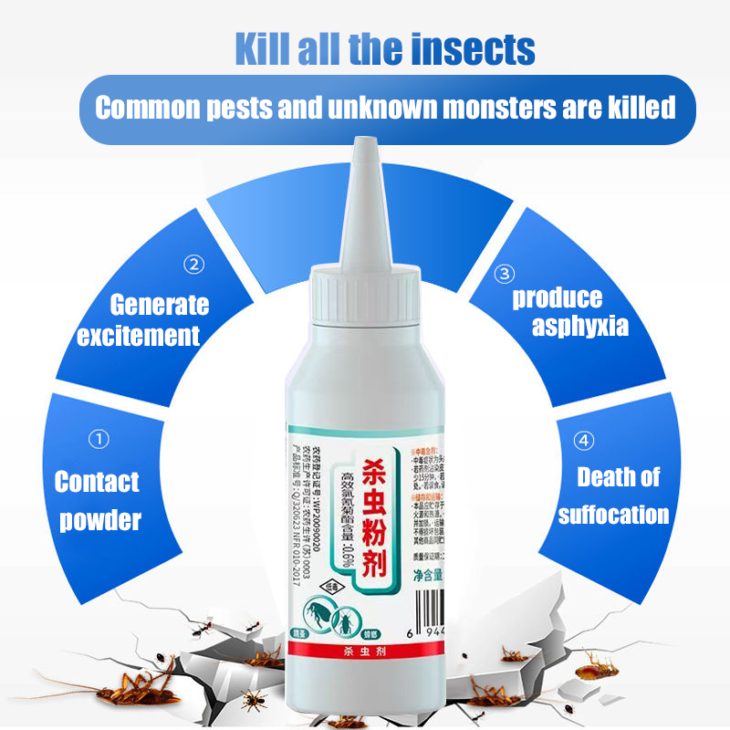 ant killer 60g Insecticide powder Household indoor ants Termites Killer ...