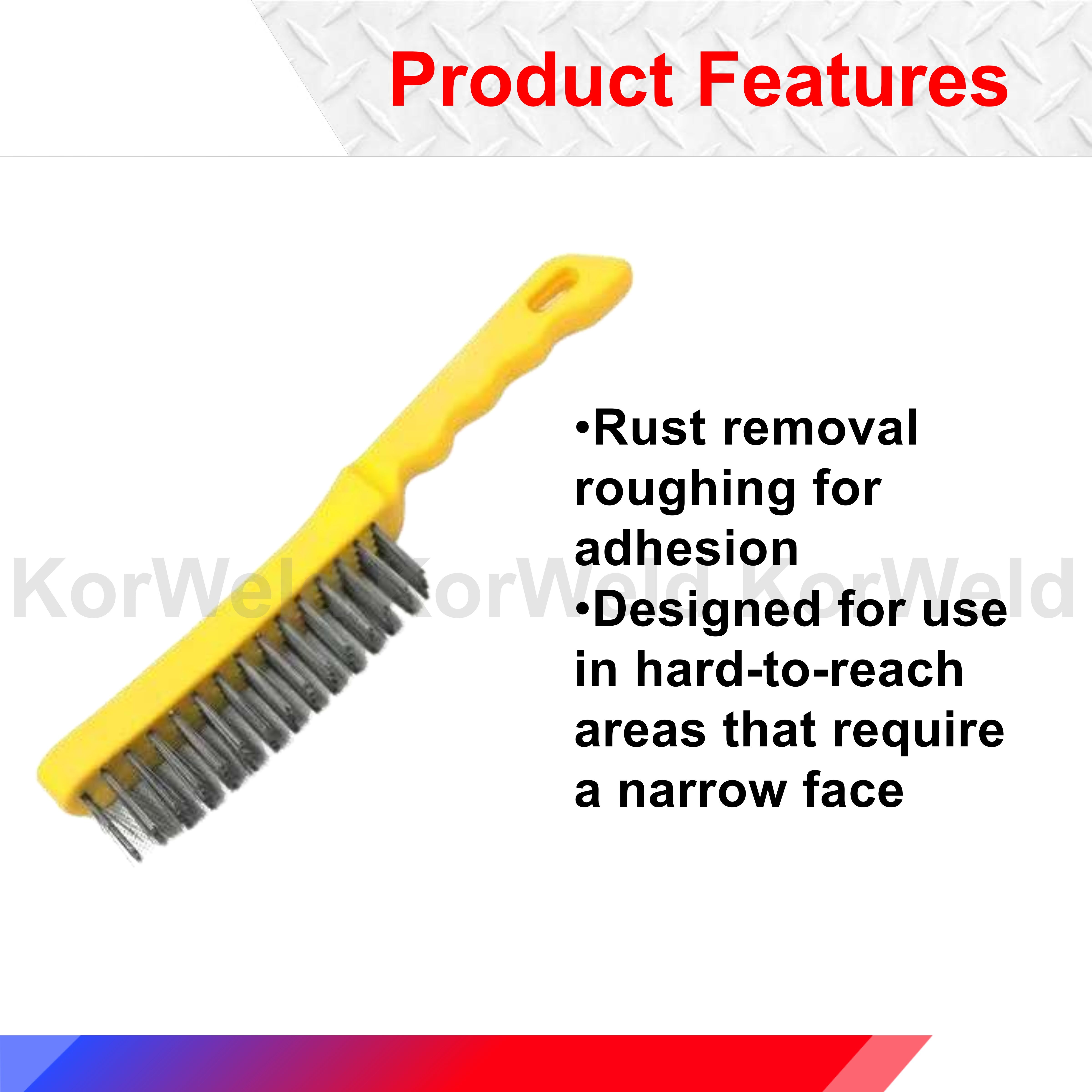 SHOWA STEEL BRUSH YELLOW PLASTIC HANDLE | Shopee Philippines
