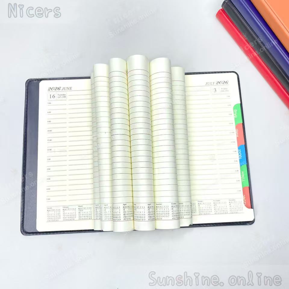 Year 2026 Calendar Notebook Planner Diary Notebook Daily Journal ...