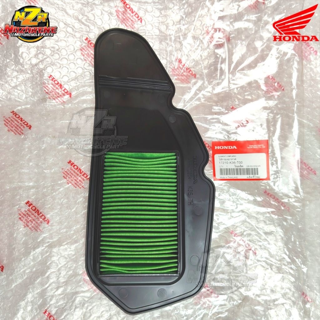 HONDA AIR FILTER FOR ALL Click 125, Click 150 V1 and AIRBLADE 150 Honda ...