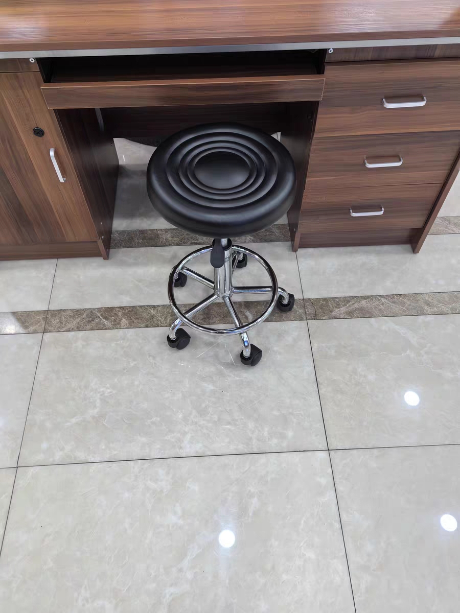 Chair With Wheels Salon Stool Work Bar Stool SPA Stylist Hydraulic ...
