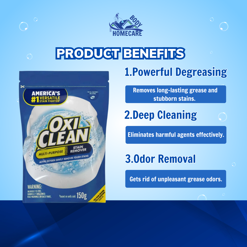 Oxiclean Kitchen Cleaner - Powerful Grease Remover, Residue Cleaner ...