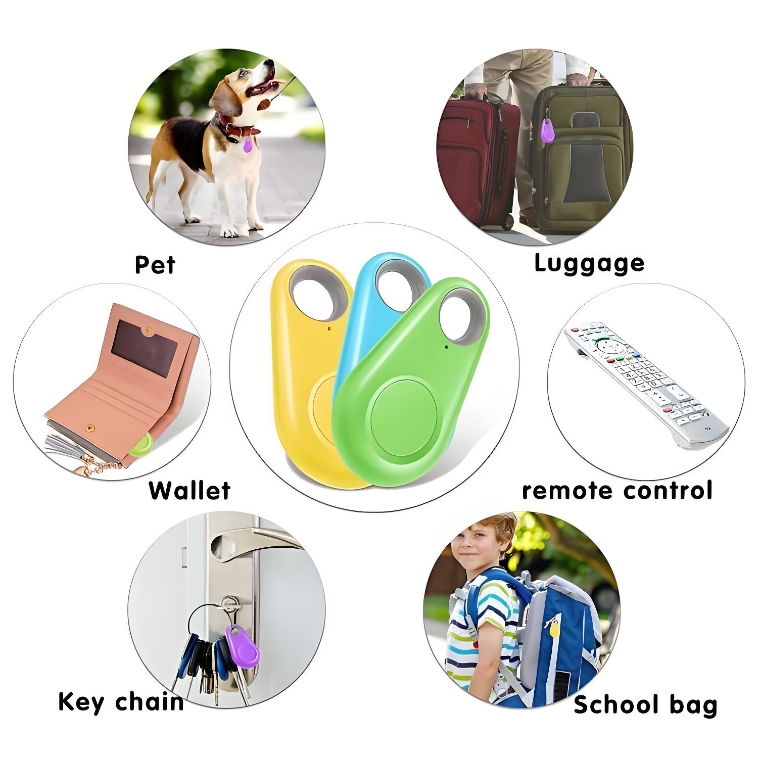 Mini Wireless Smart GPS Tracker Anti-lost Key Finder Mobile Phone Lost ...