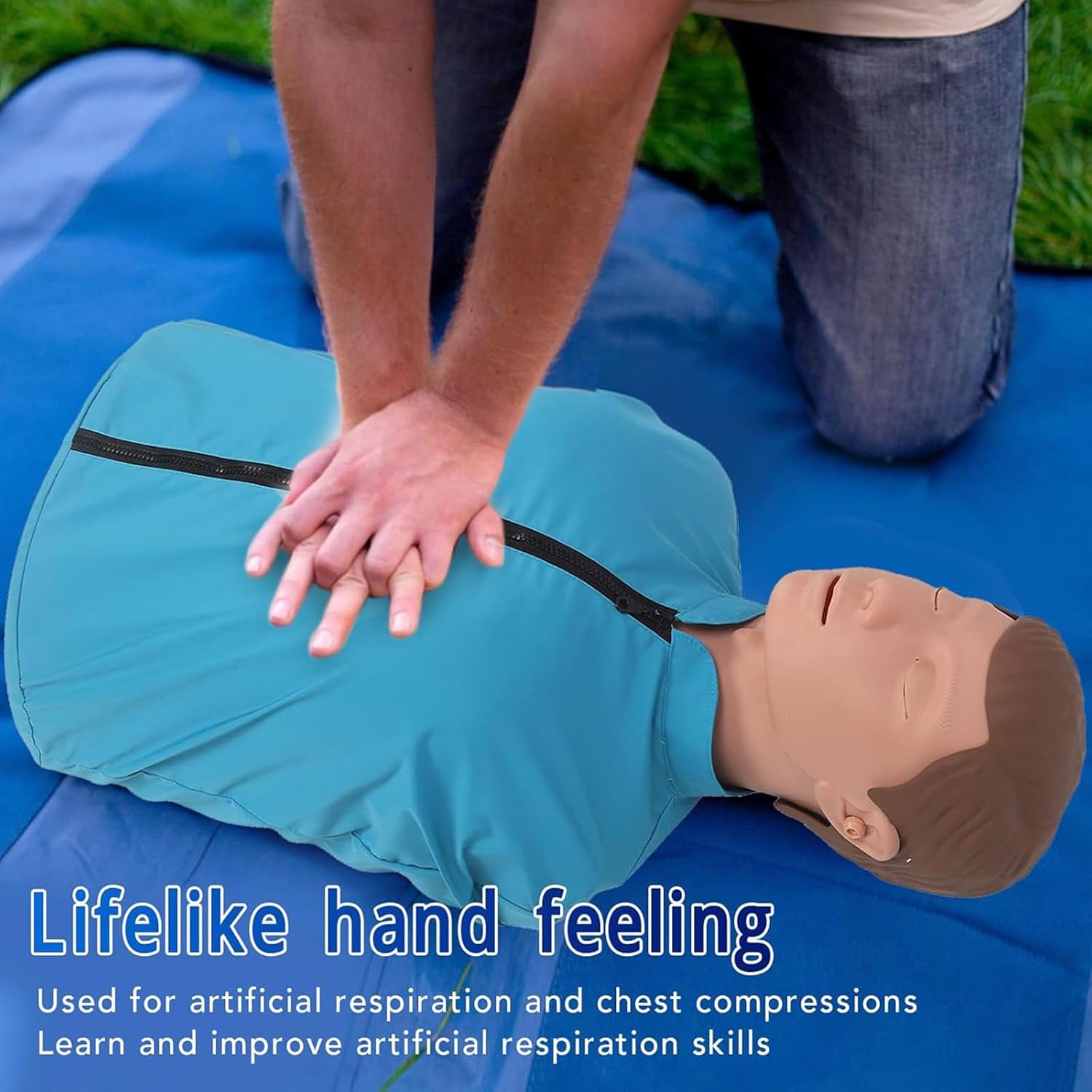 AirwayMan by Synchronicity - Half-Body CPR Training Manikin | Realistic ...
