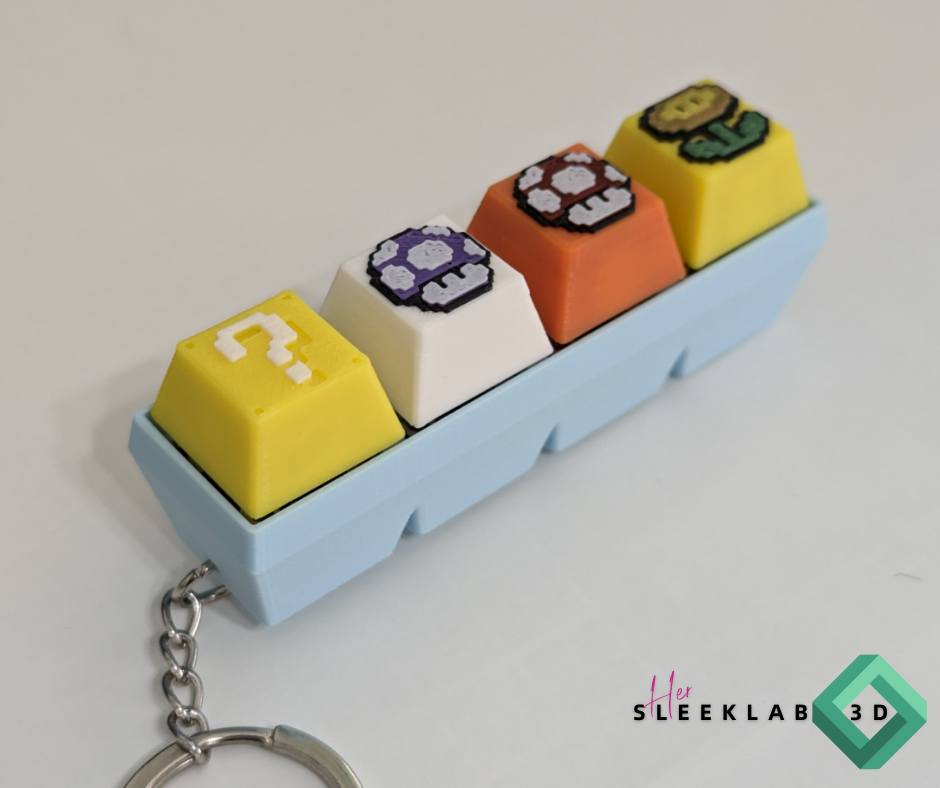 HERSLEEKLAB 3D PRINTED SUPER MARIO MECHANICAL KEYBOARD CLICKER SWITCHES ...