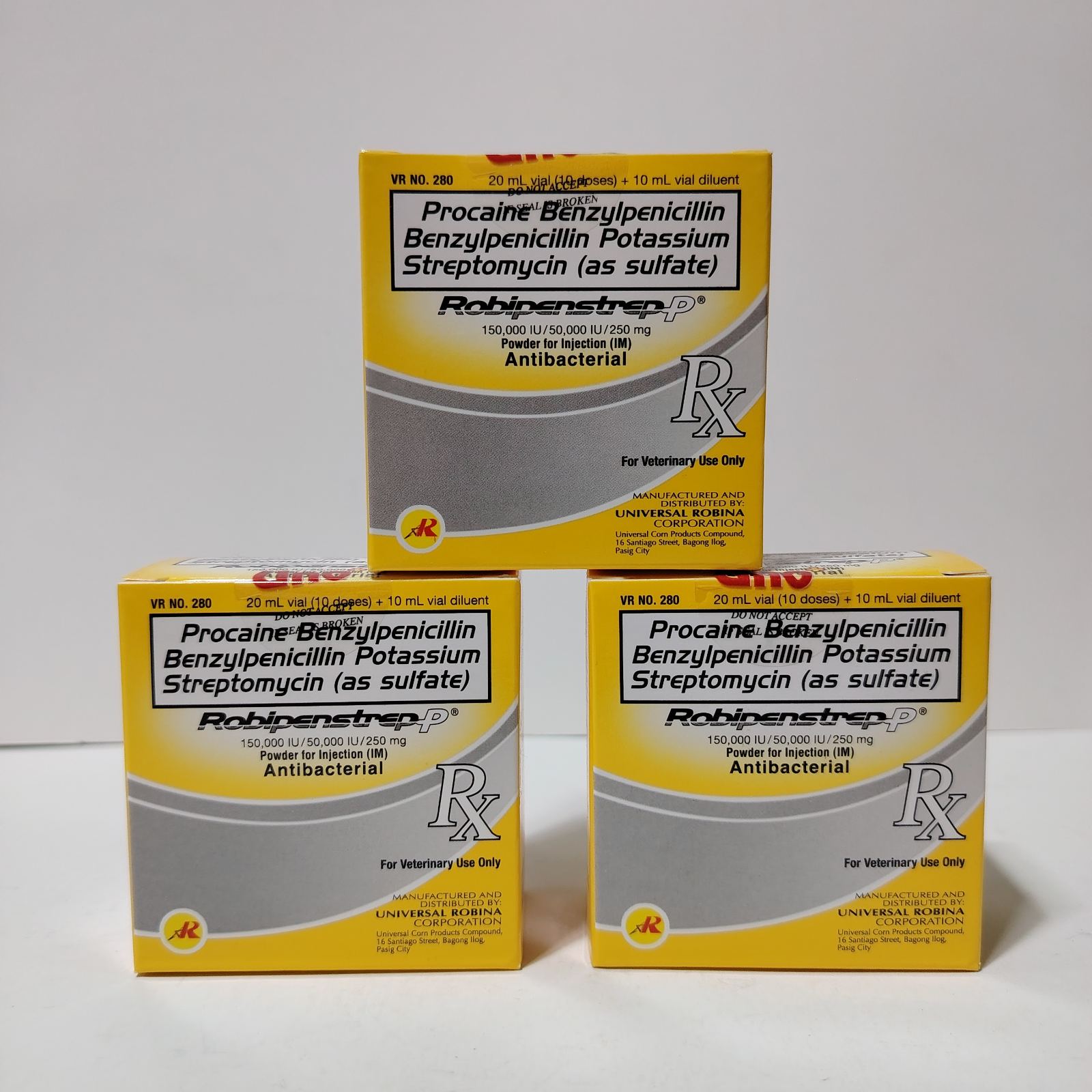 ROBIPENSTREP 20MLX10ML (for veterinary use) | Shopee Philippines