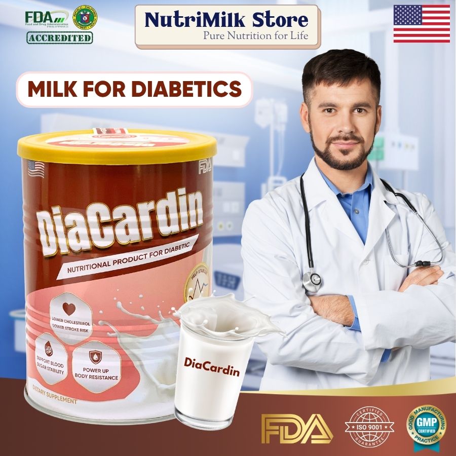 Diabetic Milk DiaCardin, Milk Powder Nutritional Support for Heart And ...