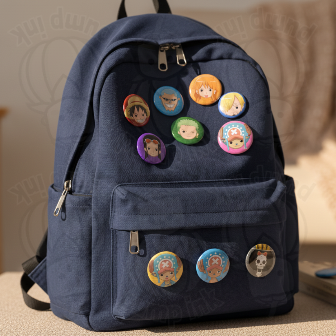 ONE PIECE Button Pin Badge | Anime Portraits | Luffy Nami Chopper ...