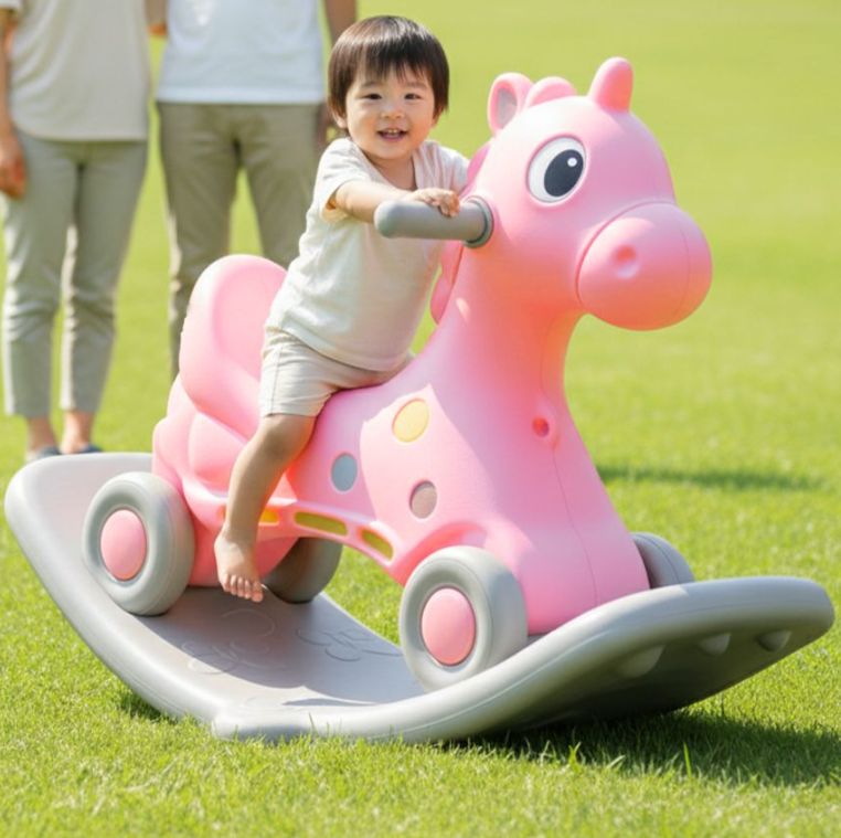 Japan Tokyoite Childrens Big Rocking Horse Ride On Multifunctional ...
