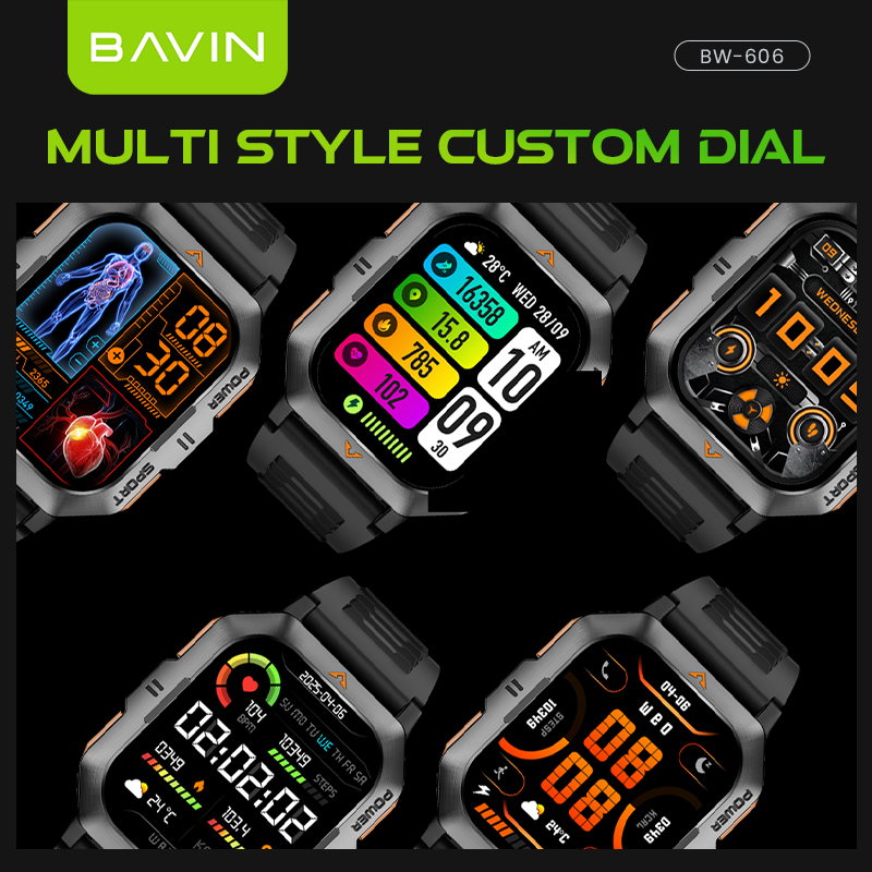 BAVIN BW606 Waterproof Sport Smart Watch 2.01