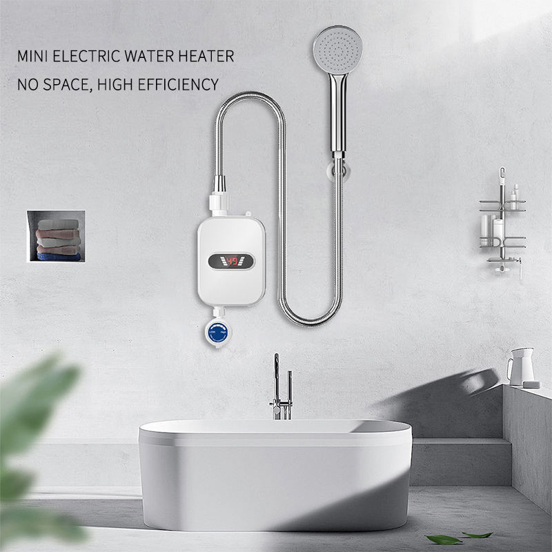 Shower Water Heater 3500W (With Accessories) Premium Tempered Electric ...