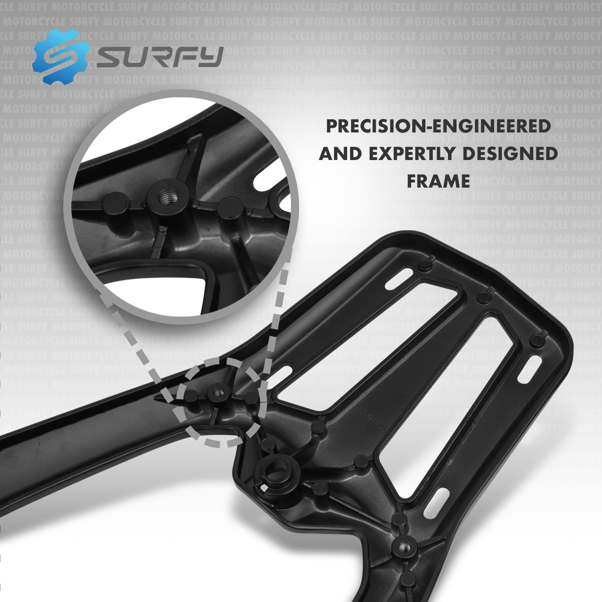 Raven Bracket for Honda Click 125i 150i Heavy-Duty Aluminum Top Box ...