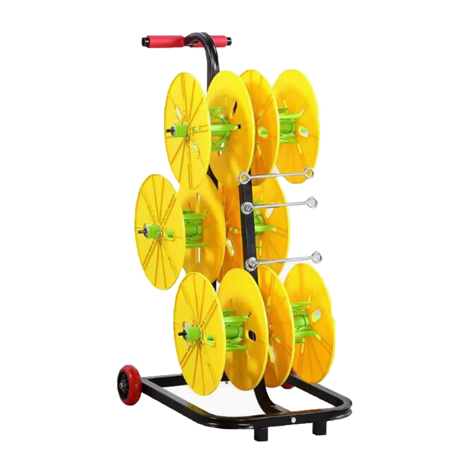 DEKES Wire Spool Rack,Spool Dispenser with Pulley and Handle,Heavy Duty ...