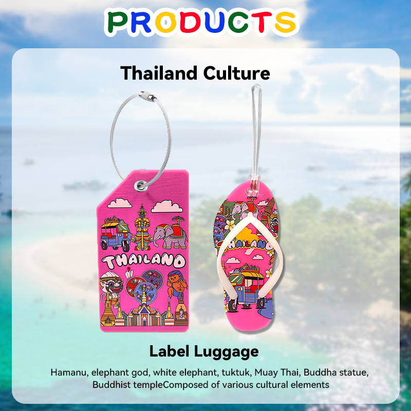 Label Luggage Masskara Festival Mask+Jeepney Tag Travel Suitcase Bag ...