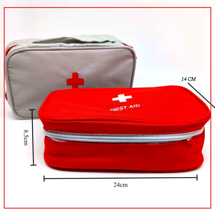 First Aid Organizer Multi-Purpose Bag Medicine/Medical Portable Pouch ...