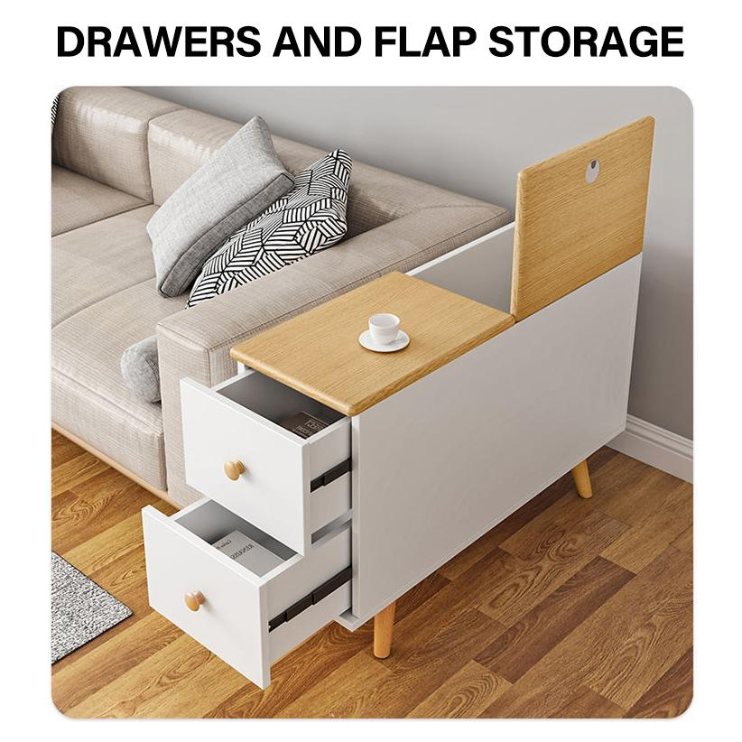 Nordic Side Table For Living Room Bedroom Sofa Side Simple Modern ...