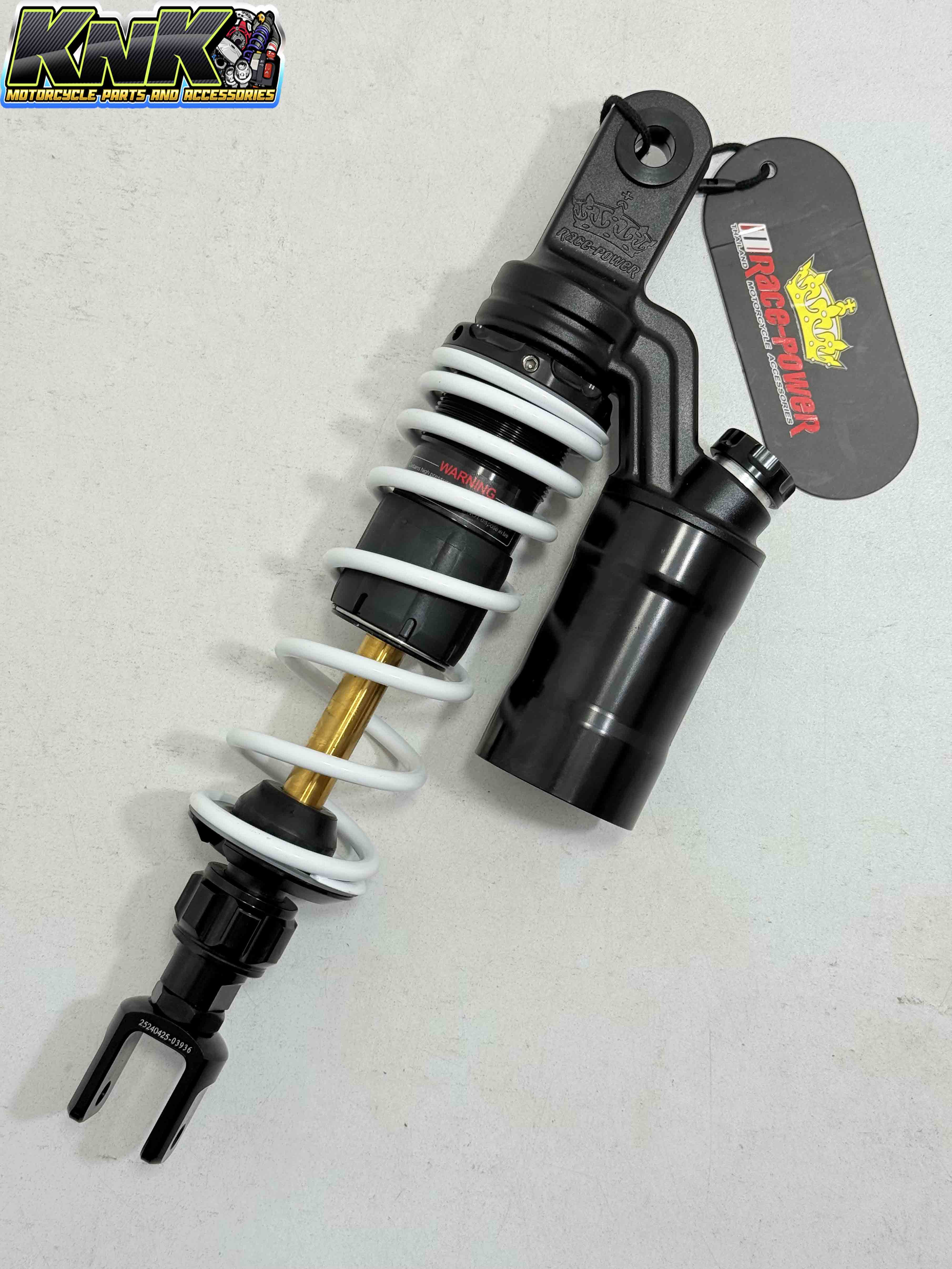 RACE POWER REAR SHOCK W/ TANK 300MM PREMIUM R-PLUS FOR YAMAHA MIO ...