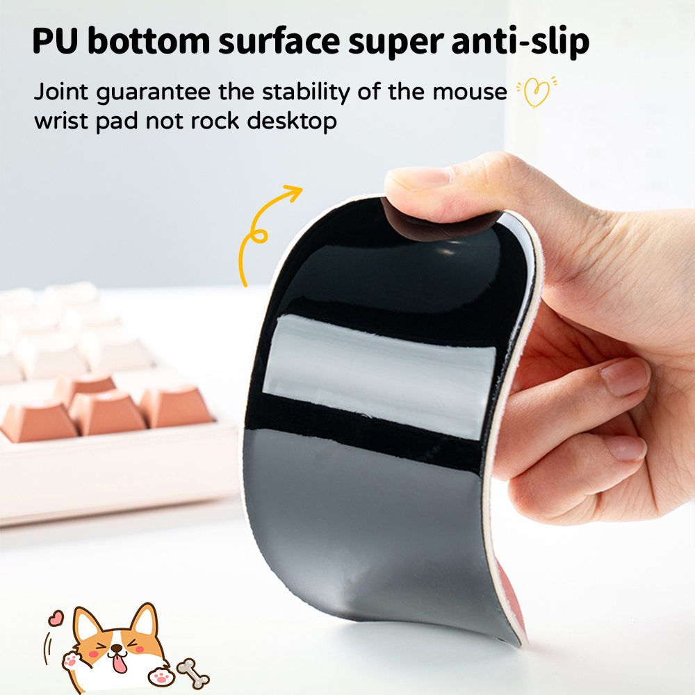 Silicone Mouse Pad Wrist Support Hand Rest Ergonomic Comfortable ...