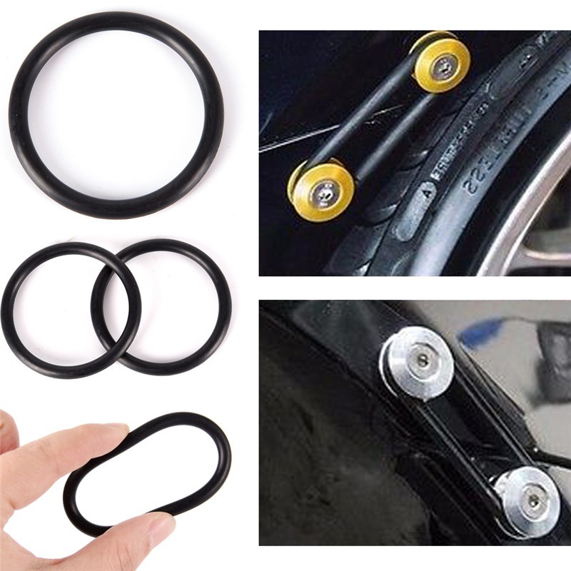 4Pcs Rubber O-Ring Fastener Kit High Strength Bumper Quick Release ...