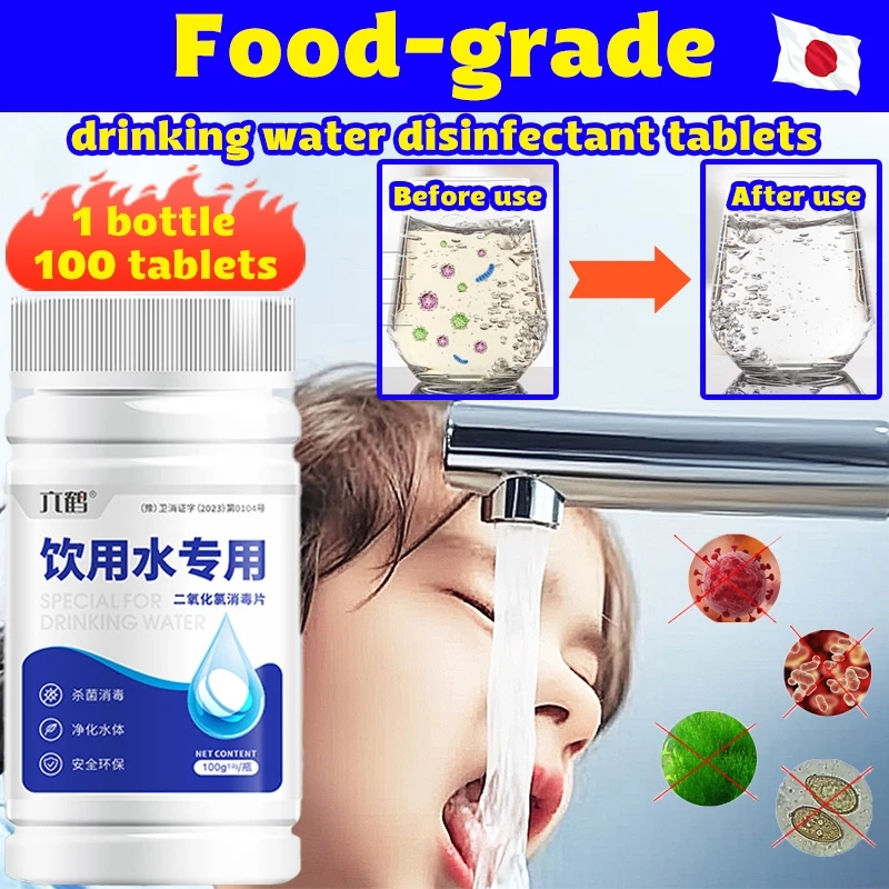 Drinking-grade Chlorine Tablets Water Treatment for Tap Water,Well ...