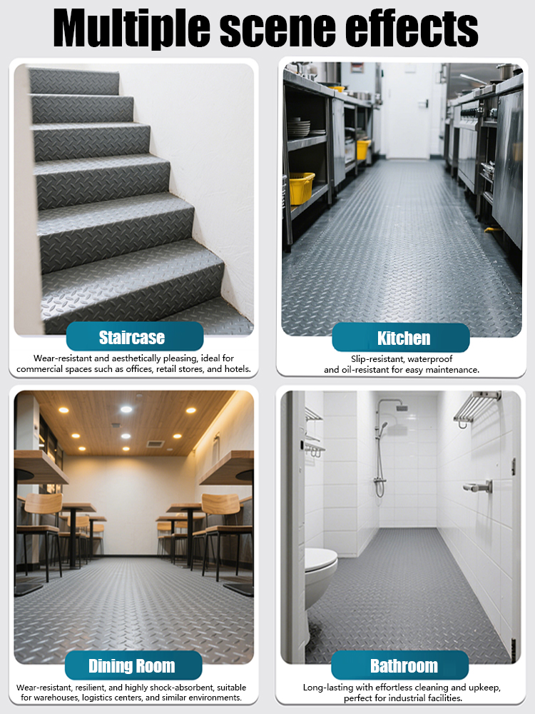 COD Multipurpose SH Anti Slip Mat, Car Matting,Rubber Wear-resistant ...