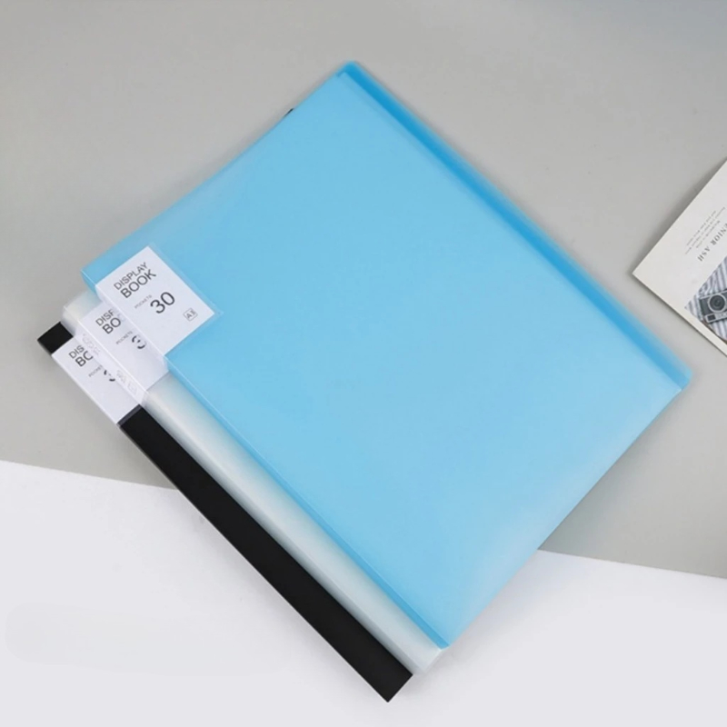 8K/A3 Clearbook Clear Folder Organizer Clear Book File Organizer Poster ...