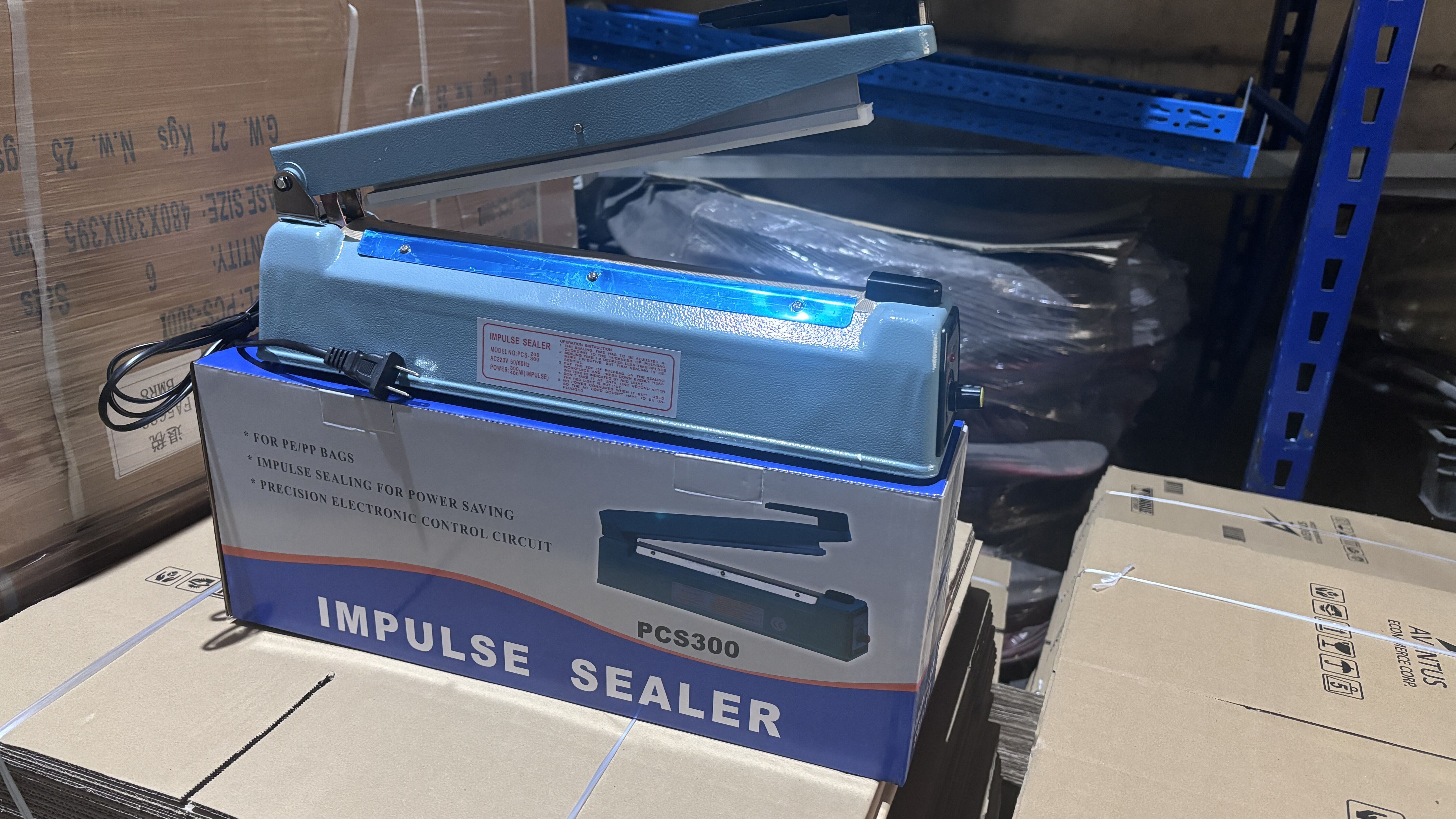 CPI Impulse Hand Sealer 8/12/16 inches PCS200/PCS300/ PCS400 Heavy Duty ...