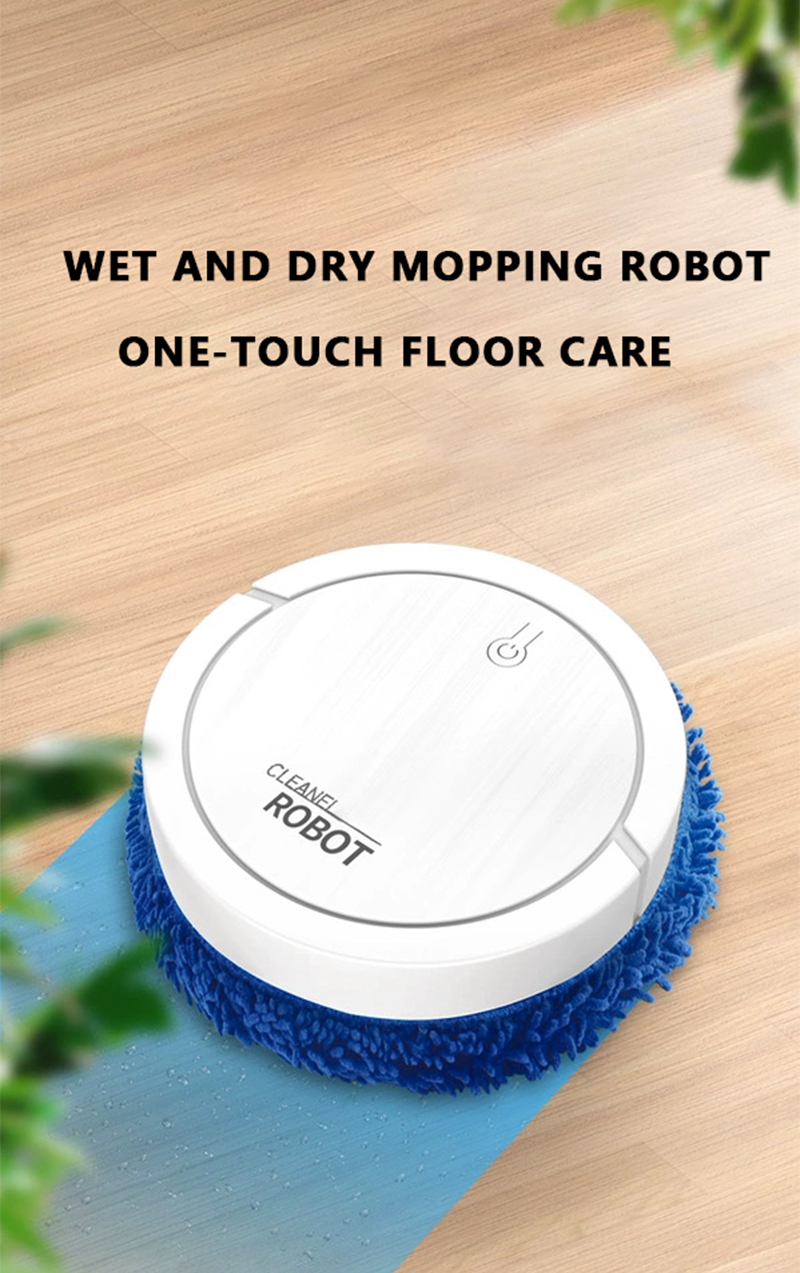 Wet & Dry Mopping Robot Vacuum Sweep And Mop Smart Sweeping Robot ...